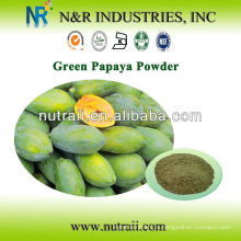 100% натуральный зеленый порошок сока папайи